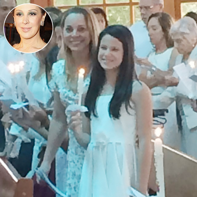Claudia Raia celebra primeira comunhão da filha