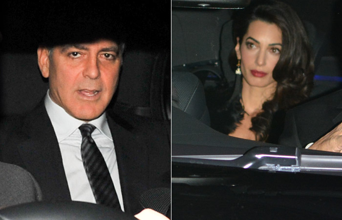 George e Amal Clooney repetem festa de casamento, na Inglaterra