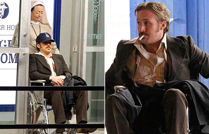 Retrô! Ryan Gosling roda cenas de seu novo suspense