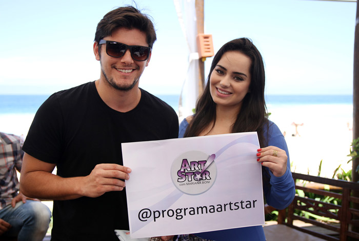 Bruno Gissoni fala sobre a carreira no programa Art Star 