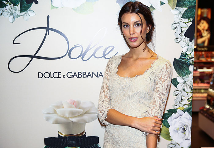 Kate King lança perfume da Dolce & Gabbana em São Paulo