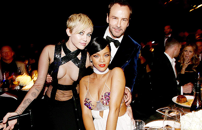 Miley Cyrus, Rihanna e Tom Ford