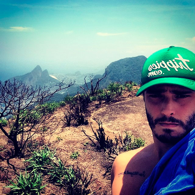 Thiago Rodrigues faz trilha no Rio de Janeiro: ‘Derretendo!’