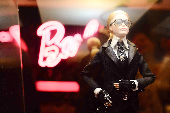 Exposição da Barbie no São Paulo Fashion Week