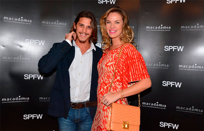 Letícia Birkheuer e Rômulo Arantes Neto brilham no SPFW