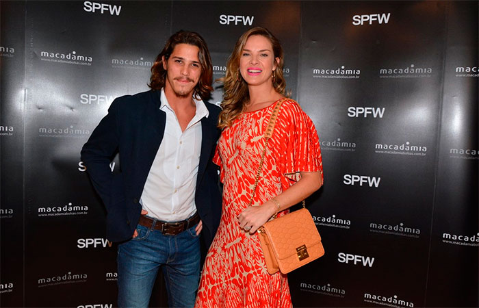 Letícia Birkheuer e Rômulo Arantes Neto brilham no SPFW