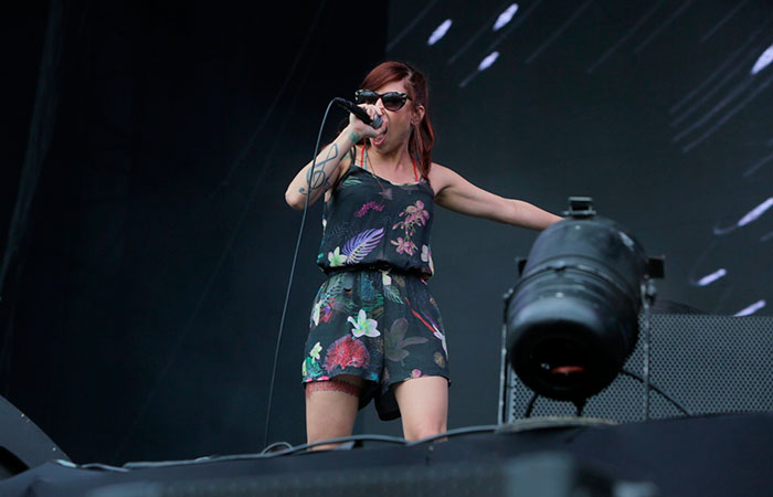 Pitty se apresenta no Rio de Janeiro e agita o público