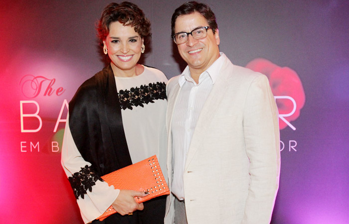 Luciana Gimenez e outros famosos marcam presença em lançamento de programa