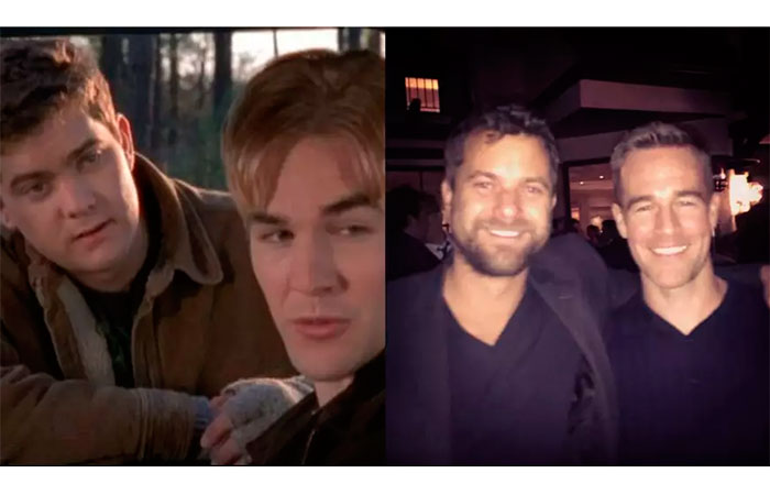 Após 11 anos do último capítulo de Dawson's Creek, James Van Der Beek e Joshue Jackson se reencontram 