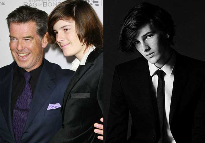 Filho de Pierce Brosnan se transforma em novo rosto da Saint Laurent