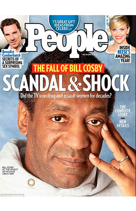  Bill Cosby está na capa de quase todas as revistas americanas