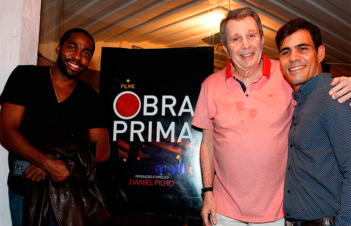 Daniel Filho, Lázaro Ramos e Juliano Cazarré prestigam festival de cinema em Búzios