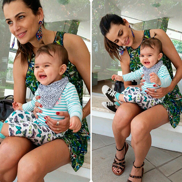 Fernanda Motta exibe a filha fofíssima em foto no Instagram