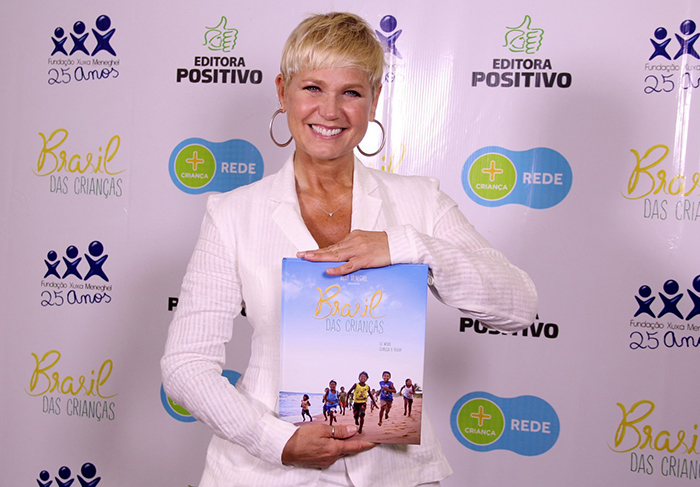 Xuxa Meneghel lança seu novo livro, Brasil das Crianças 