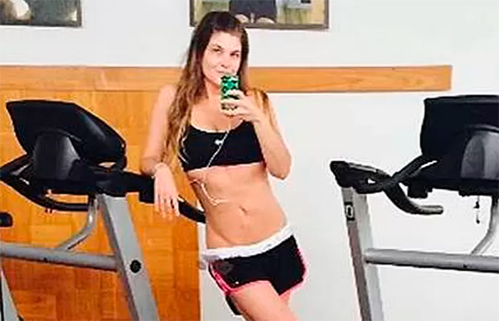 Cristiana Oliveira é chamada de anoréxica na web após postar foto em academia