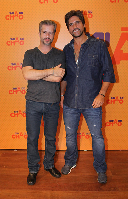 Victor e Léo e Marcio Vitor apresentam o Sai Do Chão, na Globo