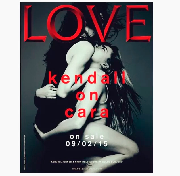 Cara Delevingne e Kendall Jenner posam juntas para capa de revista