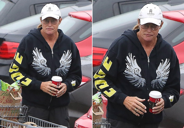Bruce Jenner aparece com look feminino em dia de compras