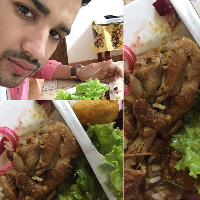 Gusttavo Lima compartilha com seus fãs registro de típico almoço mineiro