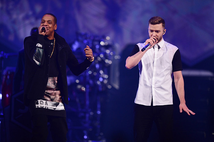 Jay-Z e Justin Timberlake se apresentam juntos em Nova York