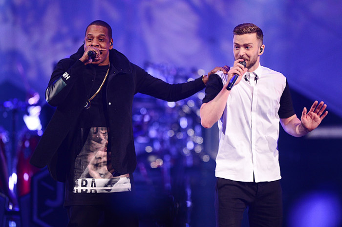 Jay-Z e Justin Timberlake se apresentam juntos em Nova York