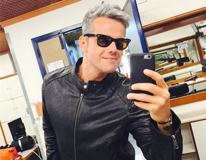 Otaviano Costa tira selfie antes de gravar último Amor & Sexo da temporada