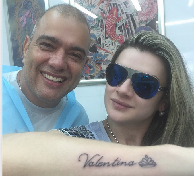 Mirella Santos faz nova tatuagem em homenagem à filha