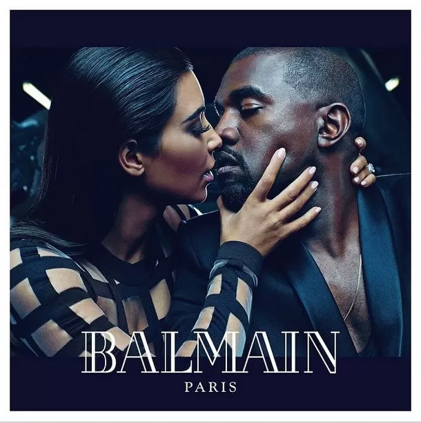 Kim Kardashian e Kanye West ostentam glamour em nova campanha