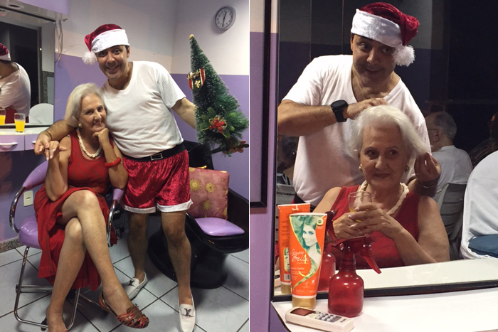 Julinho do Carmo passa o Natal no Retiro dos Artistas