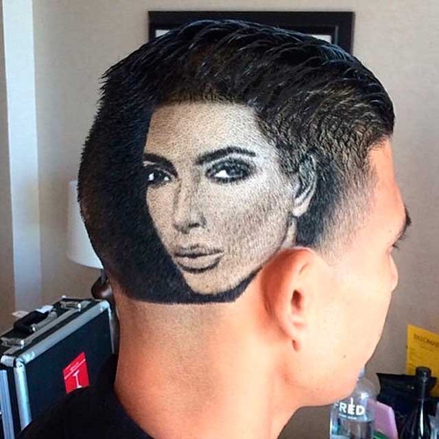 ) Kim Kardashian vira corte de cabelo em nova ‘homenagem’