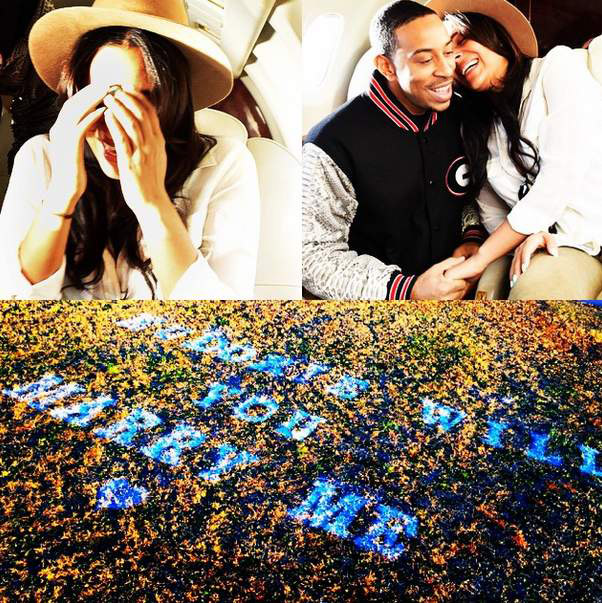 Ludacris foi criativo para pedir a namorada em casamento