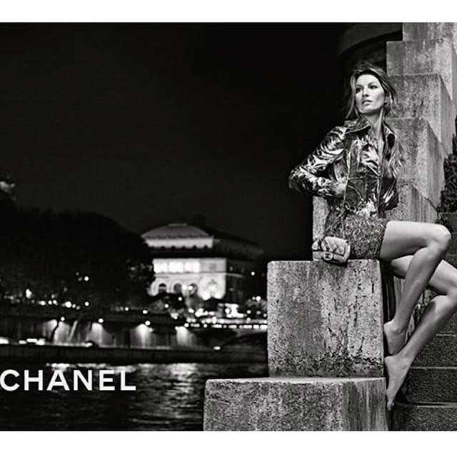 Gisele Bündchen aparece toda romântica em nova campanha da Chanel