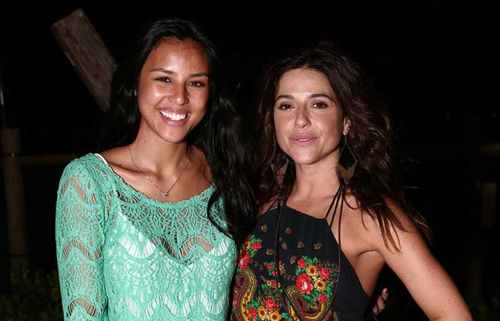 Yanna Lavigne e Priscila Sol curtem festa pré-Réveillon em grande estilo