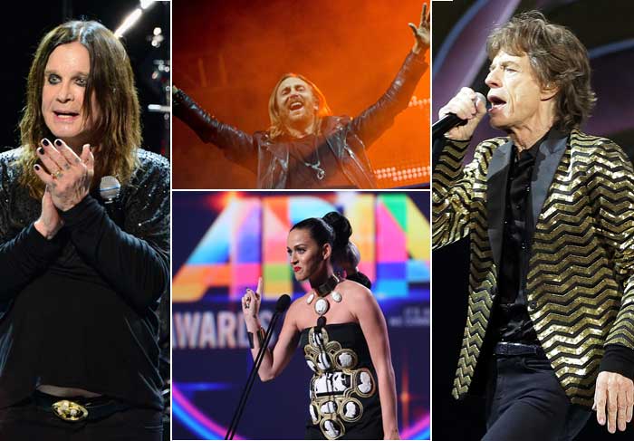 Rolling Stones, Ozzy, Katy Perry... Saiba quais são os shows que agitarão o Brasil em 2015