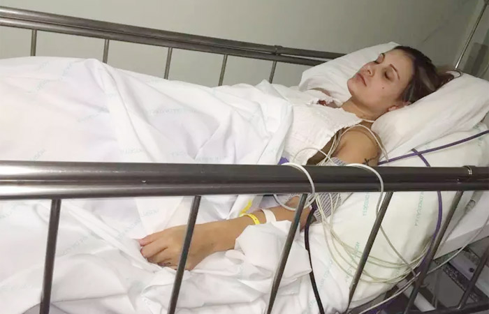 Fotos de Andressa Urach ainda no hospital são divulgadas