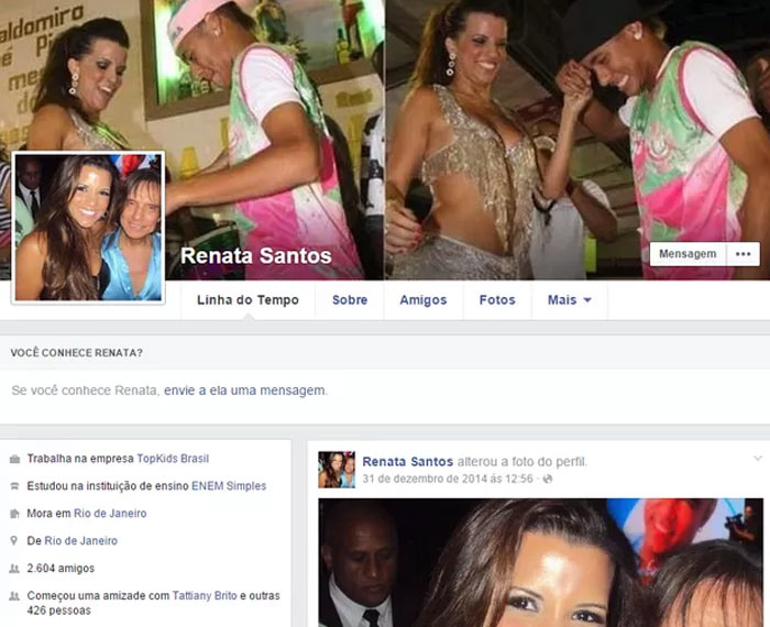 Renata Santos denuncia falsa agência que usava seu nome para aliciar meninas