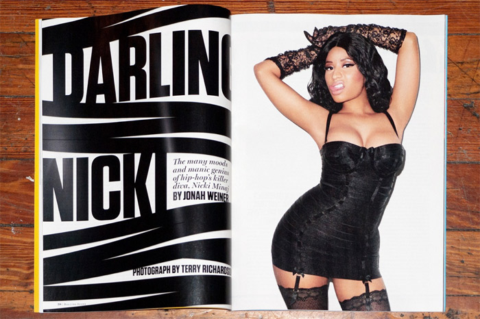 Nicki Minaj aparece provocante em ensaio para revista de Terry Richardson