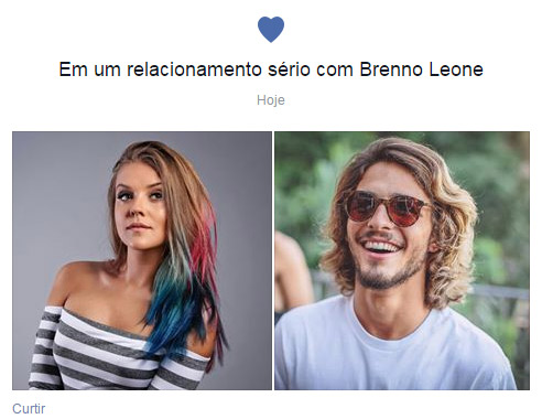 Gabi Lopes oficializa namoro com Brenno Leone nas redes sociais