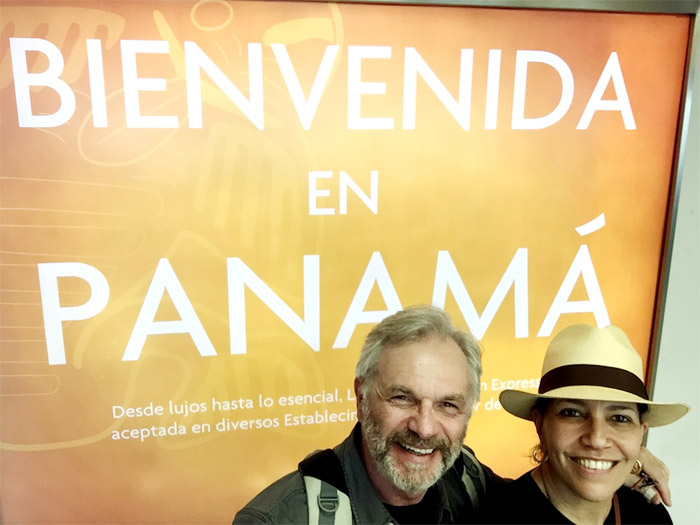 Henri Pagnoncelli curte férias no Panamá