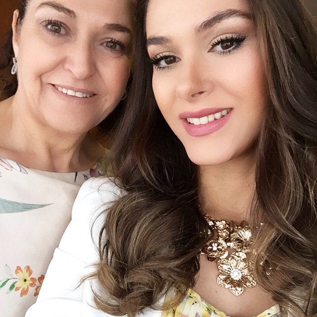 Fernanda Machado agradece carinho da mãe durante a gravidez