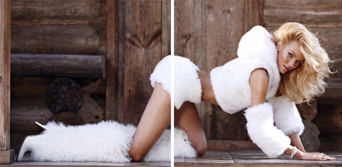 Candice Swanepoel mostra foto sensual nas redes sociais