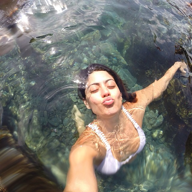 Carol Castro lembra viagem a Noronha: ‘Tantas fotos, tantas sensações!’