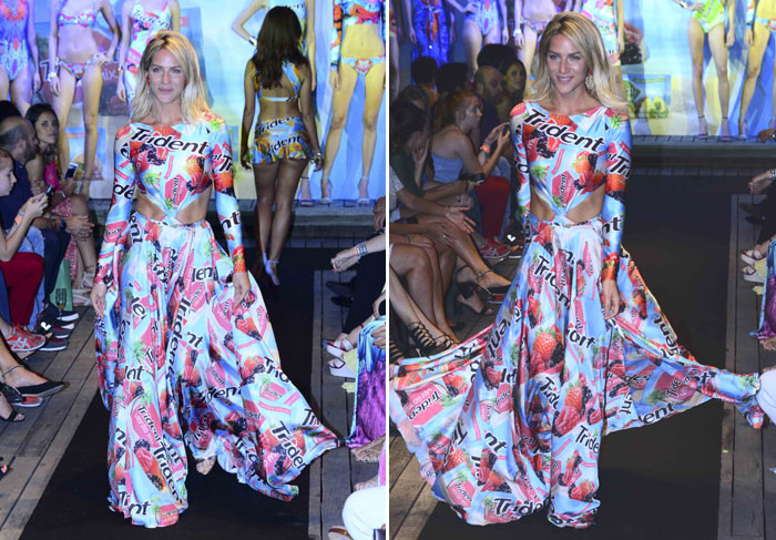 Paloma Bernardi, Giovanna Ewbank e Thaila Ayala arrasam em desfile