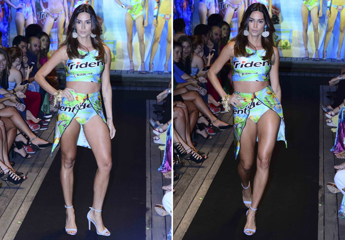 Paloma Bernardi, Giovanna Ewbank e Thaila Ayala arrasam em desfile