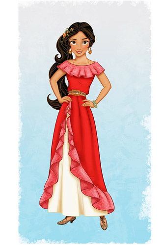 Disney anuncia a primeira princesa latina, Elena de Avalor