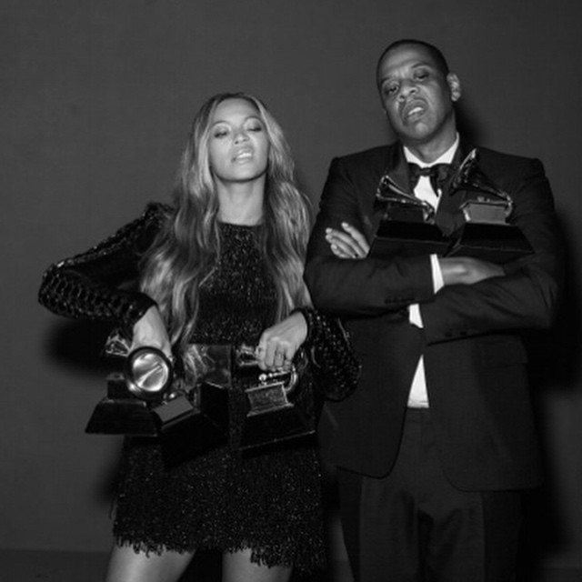Beyoncé tira onda com seus gramafones do Grammy
