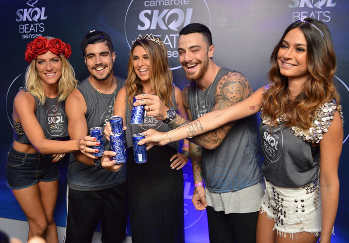 Caio Castro, Fê Paes Leme, Giovanna Ewbank e mais globais curtem a folia em Salvador