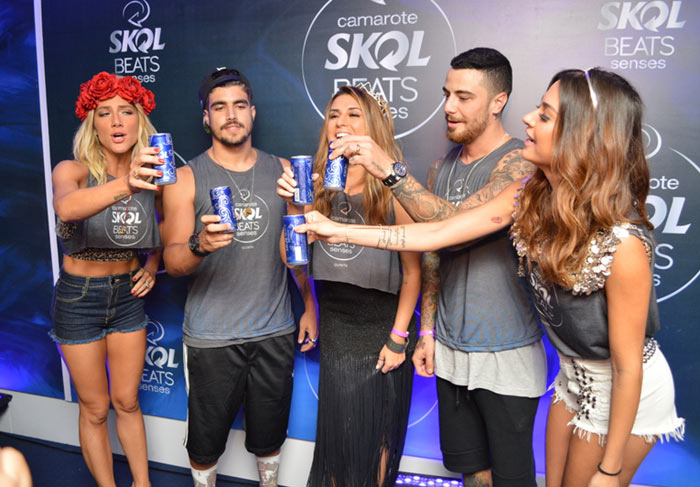 Caio Castro, Fê Paes Leme, Giovanna Ewbank e mais globais curtem a folia em Salvador