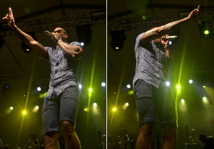 Léo Santana esbanja estilo enquanto agita camarote na primeira noite do Carnaval de Salvador