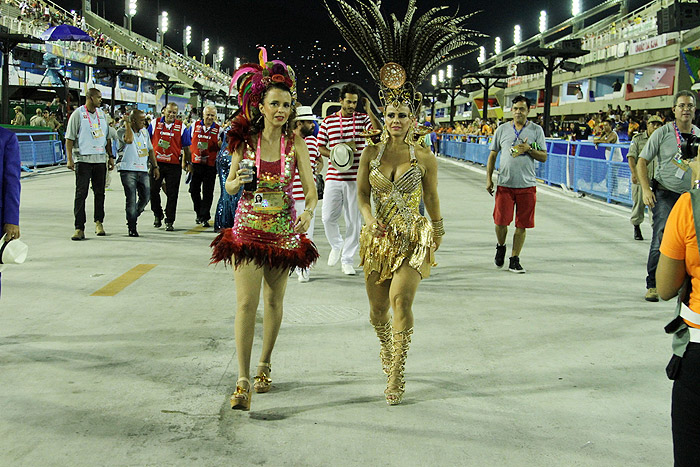 Viviane Araújo e Dani Barros